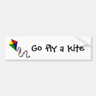 Bunte Drachen-Fliegen-Kunst Autoaufkleber