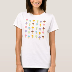Bunte Eistüten T-Shirt