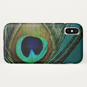 Bunte exotische Pfau-Feder-moderne Fotografie Case-Mate iPhone Hülle