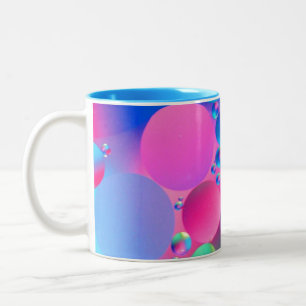 Bunte Farben Tasse