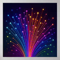 Bunte Fiberoptik