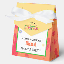 Bunte Fiesta-Abschlussfeier 4"b x 2"l x 5"h