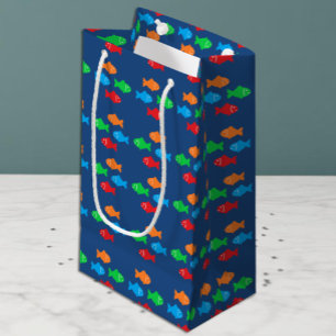 Bunte Fische Kleine Geschenktüte