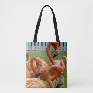 Bunte Flamingos Taschen-Tasche