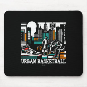 Bunte Flashy Neue Sneaker Und Urn Sketll  Mousepad