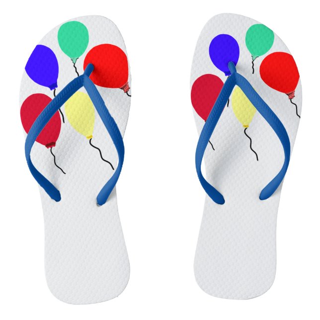 Bunte Flying Balloons Flip Flops (Fußbett)