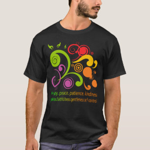 Bunte Formen, Frucht des Geistes T-Shirt