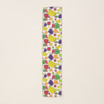 Bunte Frucht-gelegentliches Muster<br><div class="desc">Illustrationen der bunten Bananen,  der Äpfel,  der Wassermelone,  der Trauben,  der Orangen und der Pampelmuse in einem gelegentlichen Muster.</div>