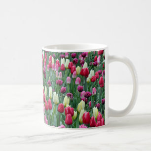 Bunte Frühlingstulpen Tasse