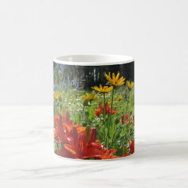 Bunte Frühsommer-Gärten! Kaffeetasse