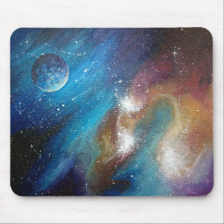 Bunte Galaxie Mousepad