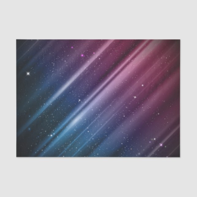 Bunte Galaxie Seidenpapier (Vorderseite)