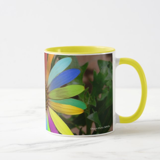 Bunte Gänseblümchen-Kaffee/Tee-Tasse Tasse (Rechts)