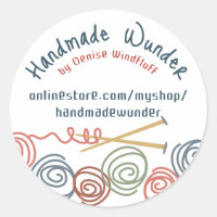 bunte Garnbälle Stricknadeln Geschenk Tag s..