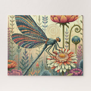 Bunte Garten Schmetterling Puzzle