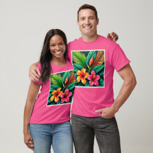 Bunte Gefühle: Abstraktes Gesicht T-Shirt