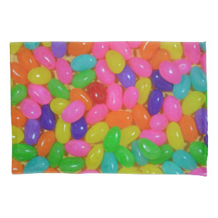 Bunte Geleebonbonsüßigkeit Kissenbezug