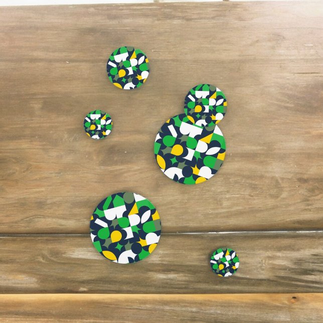 Bunte Geo-Formen Konfetti (greenbauhaus party confetti,kids birthday party,baby shower,graduation,nightparty,throw fun confetti)