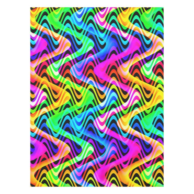 bunte Gewebe Tischdecke (Vorderseite)