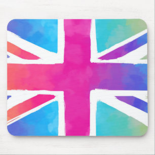 Bunte Gewerkschafts-Jack-Flagge Mousepad