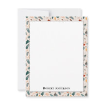 Bunte Glas-Chips Terrazzo-Muster Rahmen