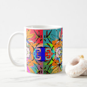 Bunte Glück-Tasse Kaffeetasse