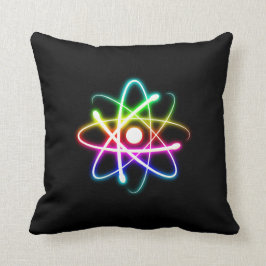 Bunte glühende Aussenseiter-Geschenke des Atom-| Kissen