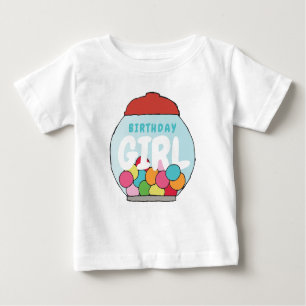 Bunte Gumball-Themenparty Gumball Party Baby T-shirt