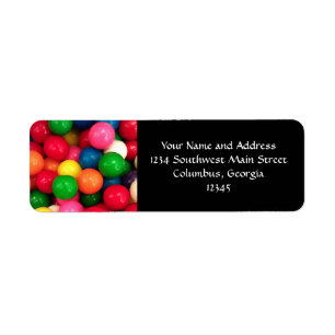 Bunte Gummi-Ball-Süßigkeit