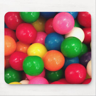 Bunte Gummi-Ball-Süßigkeit Mousepad