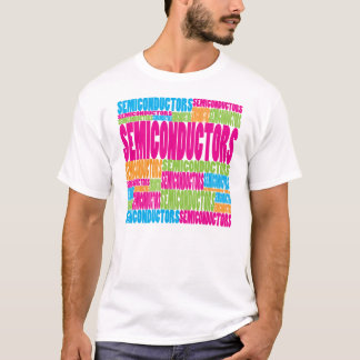 Bunte Halbleiter T-Shirt