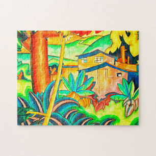 Bunte Heimat Honolulu Hawaiianische Insel Puzzle