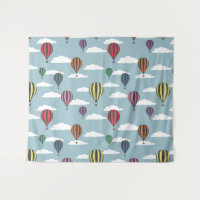 Bunte Heißluftballons