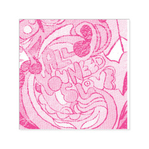 bunte Hippie-Liebe Thunder_Cove Permastempel