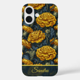 Bunte Hochzeitsgeschenk Nelke Blumenname iPhone 16 Hülle