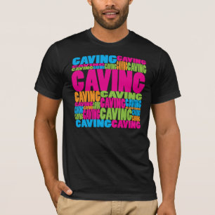 Bunte Höhlenkunde T-Shirt