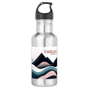 Bunte Hügel des Yosemite-Nationalparks Edelstahlflasche