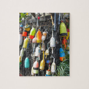 Bunte Hummer-Bojen Puzzle