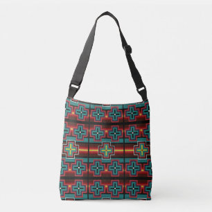 bunte, inspirierte Tasche
