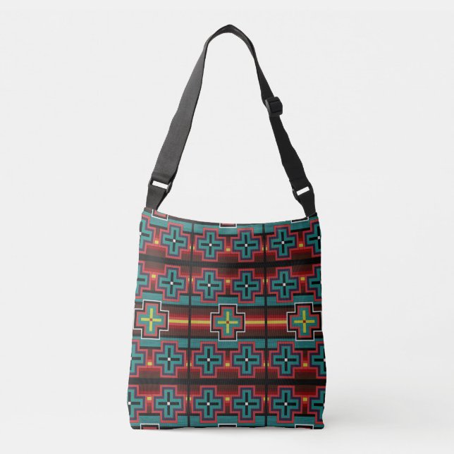 bunte, inspirierte Tasche (Vorderseite)