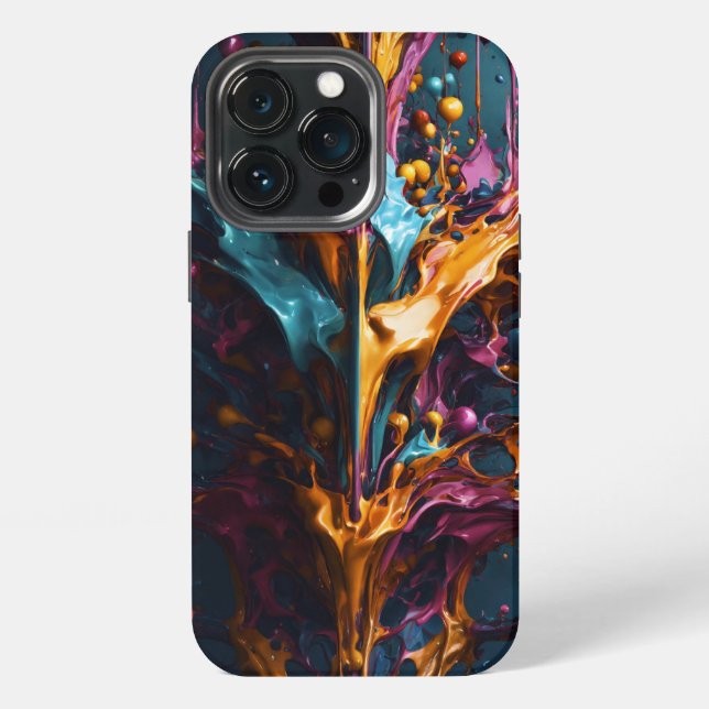 Bunte iPhone-Hüllen iPhone Hülle (Hinten)