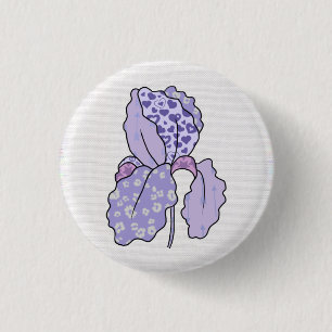 bunte Iris Button