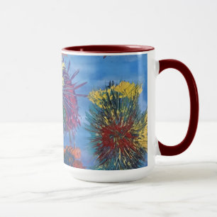 Bunte Kaffee-Tasse Tasse