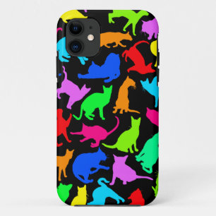 Bunte Katzen-Collage Case-Mate iPhone Hülle