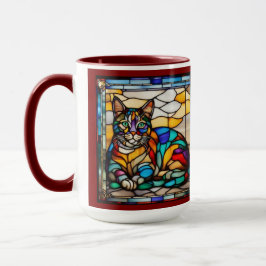 Bunte Katzen Dekorative Tasse