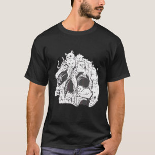 Bunte Katzen der Fantasie T-Shirt