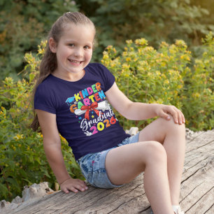 Bunte Kindergarten-Klasse 2026 T-Shirt