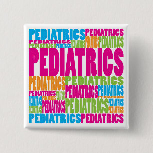 Bunte Kinderheilkunde Button