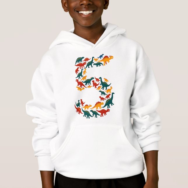 bunte Kinderhoodie Hoodie (Vorderseite)
