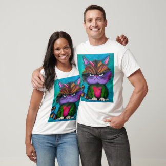 Bunte KItty T-Shirt